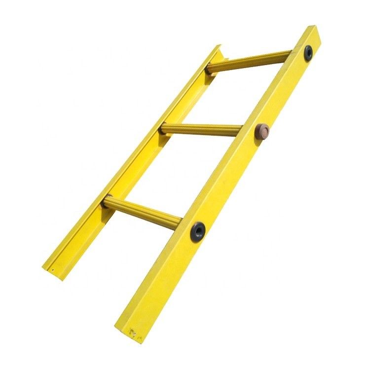 Customized Length Non-slip FRP/GRP Insulation Ladders for Power Fields and Chemical