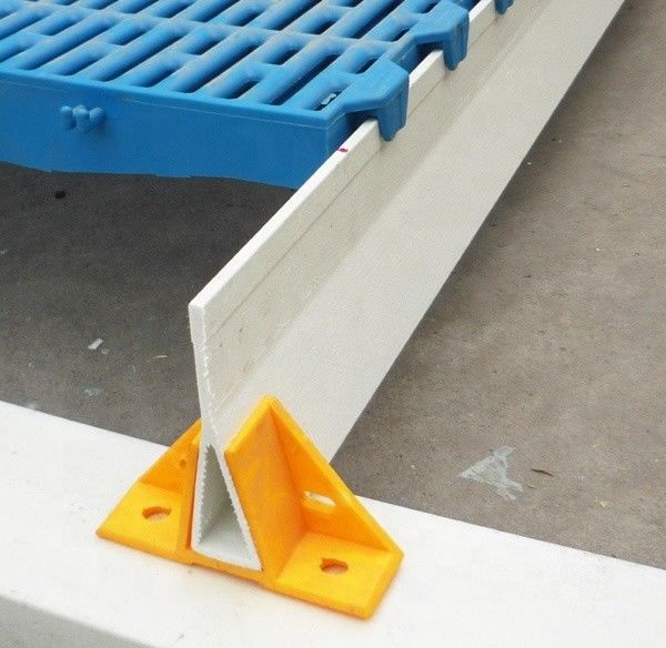 1m to 11.6m Length Cutting Service High Strength Goat Plastic Slat Floor Support Beam