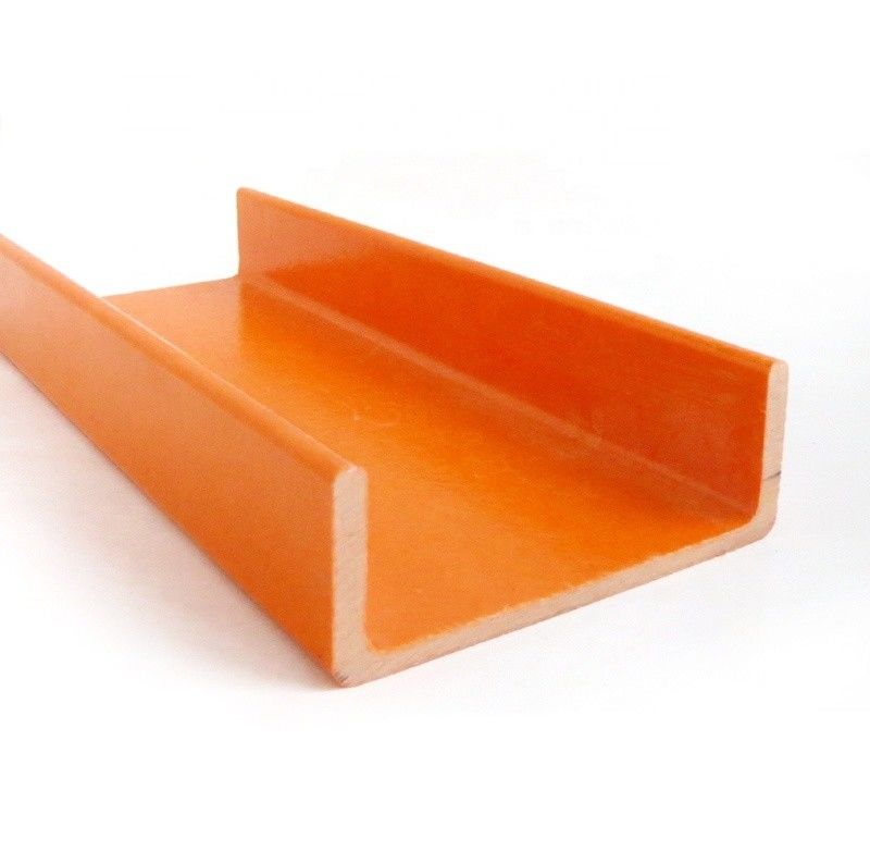 As Requirement Anti-Corrosion GRP FRP Channel Section Fiberglass C Shape Channel