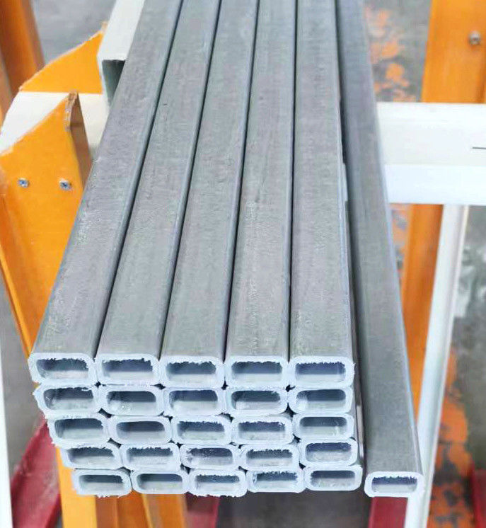 30mm Fiberglass Rectangular Tube Lightweight FRP Tube for Ice Hockey Handle and More