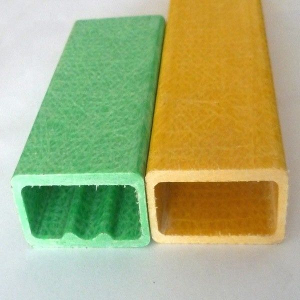 1m to 11.6m Length Pultruded Fiberglass Composite Square Tube for Insulated Ladder