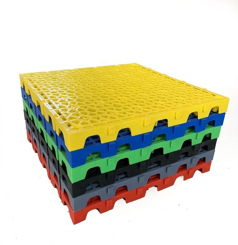 40x40x4.0cm PP Interlocking Plastic Mat for Easy Car Washing and Garage Floor Covering
