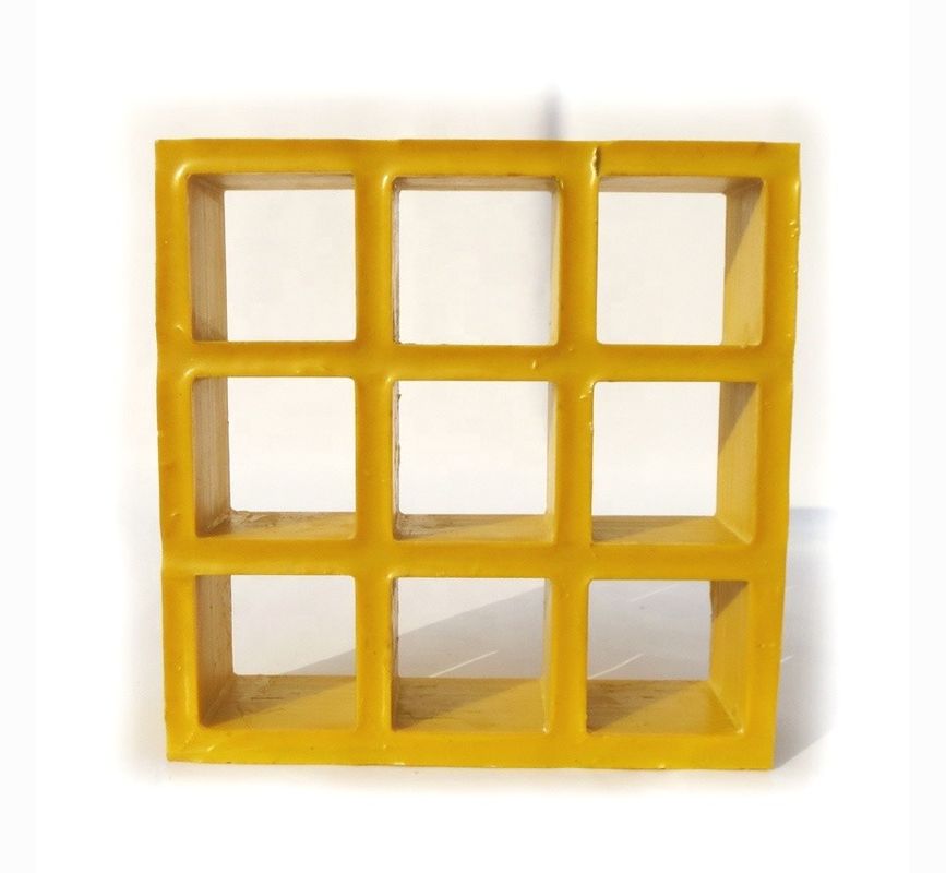 Customized Technique Molded GFRP FRP Grating for Walkway/Decking Floor/Trench Cover