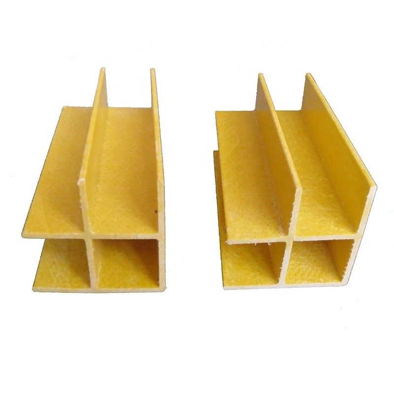Fiberglass Reinforced Plastic Pultruded Hollow Angle Section for Structural Support Column