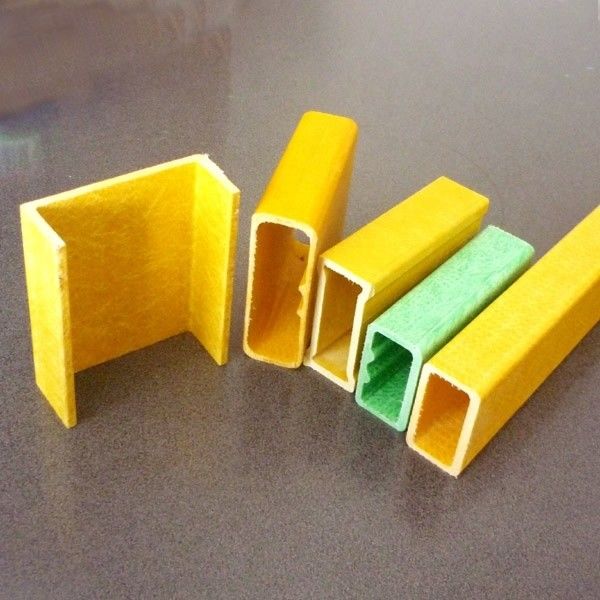 1m to 11.6m Length Range L Shape Profile Fiberglass Box Section with Cutting Service