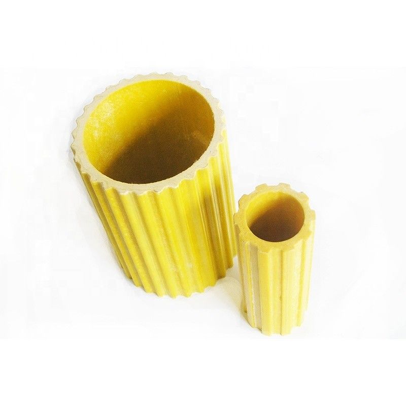 Technique Pultruded FRP Gear Tube High Strength Glass Fiber Tube for Non-slip Rungs