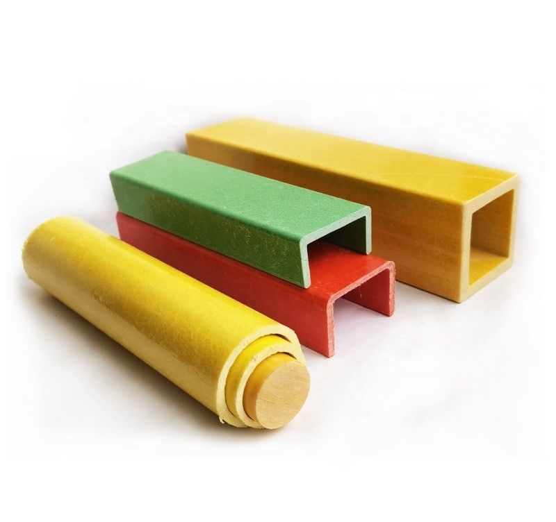 Smooth FRP Composite Profiles for Corrosion Resistant Angle/Channel/I Beam/Tube/Rod/Poles