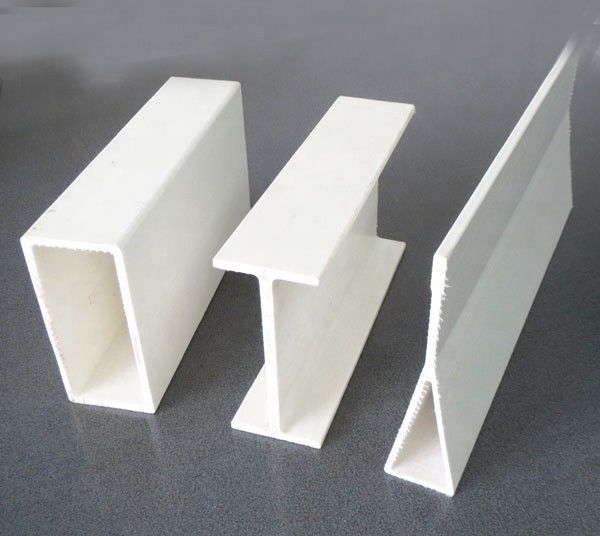 Chemical Corrosion Resistant FRP I-Joist for Smooth Decking Support and Cutting Service