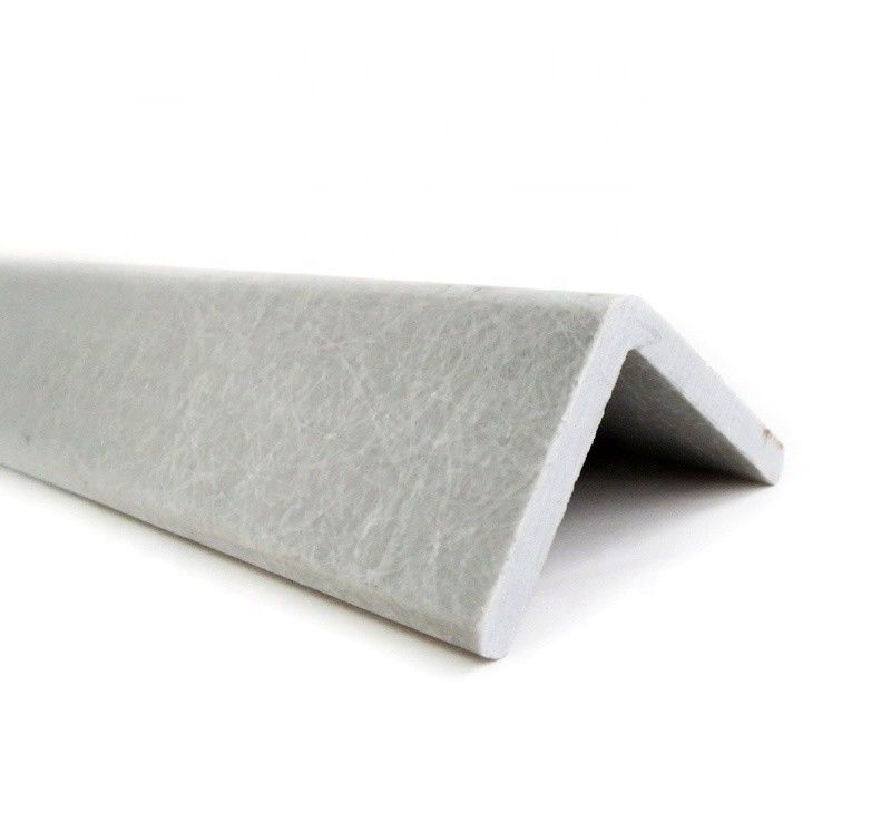 UV Protection Pultruded Fiberglass Composite Angle Bar 20mm 30mm 40mm 60mm 76mm Size